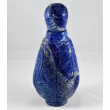 A lapis lazuli scent bottle 6.25in approx. 575g