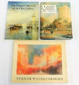 Three books relating to Turner including two Tate