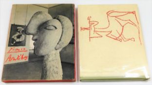 Book: Picasso in Antibes with outer cover
