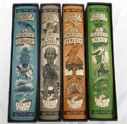 Four sleeved Folio Society books relating to Charl