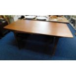 A Danish or G-Plan style 1960's retro teak table 6