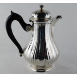 A French 0.950 silver coffee pot approx. 335g