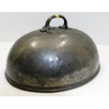 A 19thC. pewter cloche 16.75in wide. Provenance: F