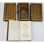 Four volumes of "The Works of Henry Mackenzie" vol