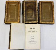 Four volumes of "The Works of Henry Mackenzie" vol