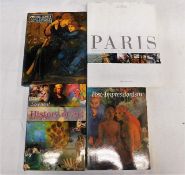 Four various art books including post impressionis