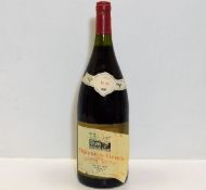 A magnum of 1996 Château De Fleurie red wine a/f.