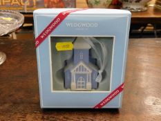 A small boxed Wedgwood Christmas decoration