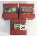 Three boxed Villeroy & Boch Christmas tree train d