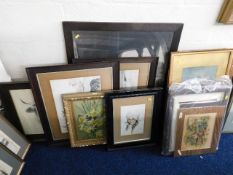 A quantity of pictures & prints