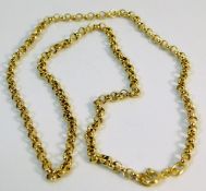 A 9ct gold chain 3.2g