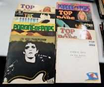 Twelve vinyl LP's including Lou Reed Transformer,