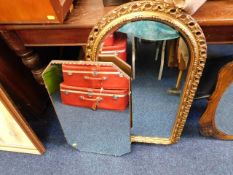 Two decorative mirrors