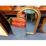 Two decorative mirrors