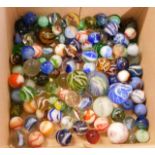 A small box of marbles