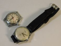 A gents Majex watch twinned with a Charles watch