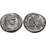 COMMAGENE , Zeugma. Caracalla. AD 198-217. AR Tetradrachm (25mm, 14.25 g, 12h). Struck AD 215-217.