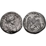 CYRRHESTICA, Hierapolis. Diadumenian. As Caesar, AD 217-218. AR Tetradrachm (24mm, 13.66 g, 4h). AVT