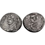 CYRRHESTICA, Cyrrhus. Caracalla. AD 198-217. AR Tetradrachm (25mm, 14.11 g, 6h). Struck AD 215-