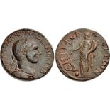 LYCIA, Antiphellus. Gordian III. AD 238-244. Æ (29mm, 19.83 g, 12h). AVT KAI M ANT ?OP?IANOC C?B,