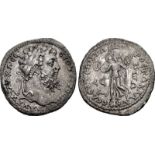 CILICIA, Seleucia ad Calycadnum. Septimius Severus. AD 193-211. AR Tridrachm (26mm, 7.88 g, 6h).