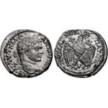 COMMAGENE , Zeugma. Caracalla. AD 198-217. AR Tetradrachm (26mm, 11.69 g, 12h). Struck AD 215-217.