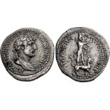 CILICIA, Tarsus. Hadrian. AD 117-138. AR Tridrachm (27mm, 9.61 g, 12h). AYT KAI ?E TPA ?AP YI ?E NEP