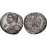 CYRRHESTICA, Cyrrhus. Caracalla. AD 198-217. AR Tetradrachm (24mm, 14.63 g, 12h). Struck AD 215-217.