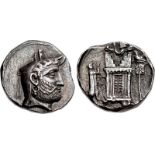 KINGS of PERSIS. V?dfrad?d (Autophradates) II. Early-mid 2nd century BC. AR Tetradrachm (25.5mm,