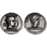 BAKTRIA, Greco-Baktrian Kingdom. Eukratides I Megas. Circa 170-145 BC. AR Tetradrachm (32.25mm, 16.