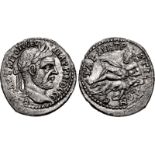 CILICIA, Tarsus. Macrinus. AD 217-218. AR Didrachm(?) (22mm, 5.14 g, 12h). AVT K M O? C?V MAKPINOC