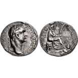 CILICIA, Tarsus. Domitian. AD 81-96. AR Tetradrachm (25mm, 13.57 g, 12h). AYTO KAI ?E YI ?O-MITIANO?