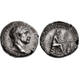 CILICIA, Tarsus. Trajan. AD 98-117. AR Tetradrachm (24mm, 14.21 g, 6h). Struck AD 103-111. AYTOKP