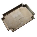 General Strike 1926/Great Western Railway Interest - Silver presentation pin tray bearing the