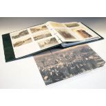 Postcards - Album of early 20th Century cards relating to Nailsea, Clevedon, Portishead and other