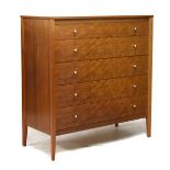 Modern Design - 1960's/1970's Gordon Russell Workshop (Broadway) Bedroom Furniture chest of five