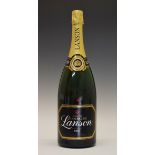 Wines & Spirits - Lanson Black Label Champagne, one magnum bottle, boxed (1) Condition: