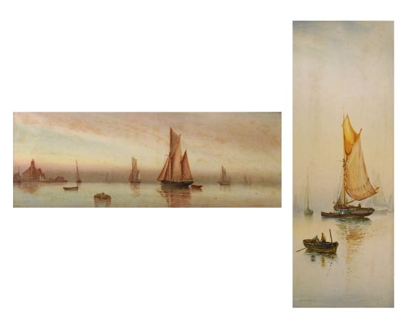 Two coastal prints after Garman Morris (2) Condition: