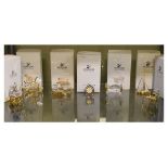 Seven Swarovski Crystal Memories ornaments Condition: