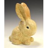 Avon Ware light brown glazed figure of a bunny Condition: