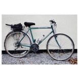 Park Lane 'Classic' gentleman's bike with Shimano 18-speed grip-shift gears, Velo geltech seat, rear