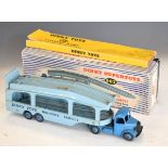 Dinky die-cast - Supertoys Pullmore Car Transporter (982), together with Loading Ramp (994), each