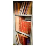 Books - Large assortment of hardback books to include; leather-bound examples, illustrated works