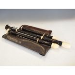 Three recorders comprising: bass, tenor and descant Condition: