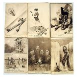 Postcards - Small collection of Bruce Bairnsfather World War I related postcards Condition: