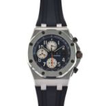 Audemars Piguet - Royal Oak Offshore automatic chronometer stainless steel Diver's wristwatch,