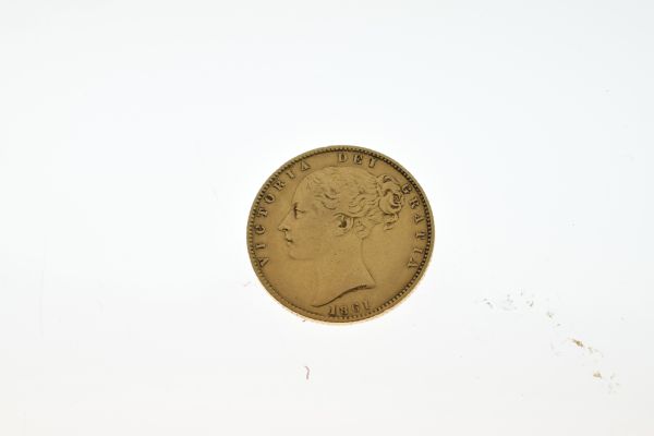 Gold Coins - Victorian sovereign, 1861 Condition: Superficial scratches and a few deeper marks as - Image 3 of 4