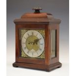 Early Victorian walnut-cased twin-fusee bracket clock, John Todd, Dumfries, (fl.1828-49) - the