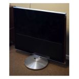 Bang & Olufsen 40" television with brushed metal stand Condition: