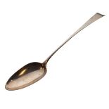 George III silver Old English pattern basting/gravy spoon, London 1807, 3.1toz approx Condition: